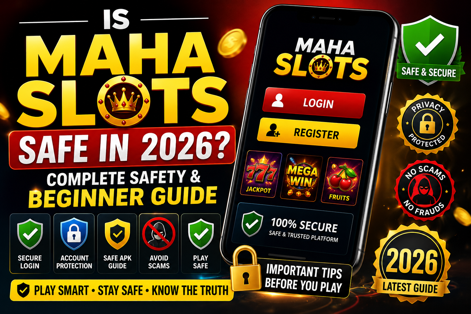 is maha slots safe