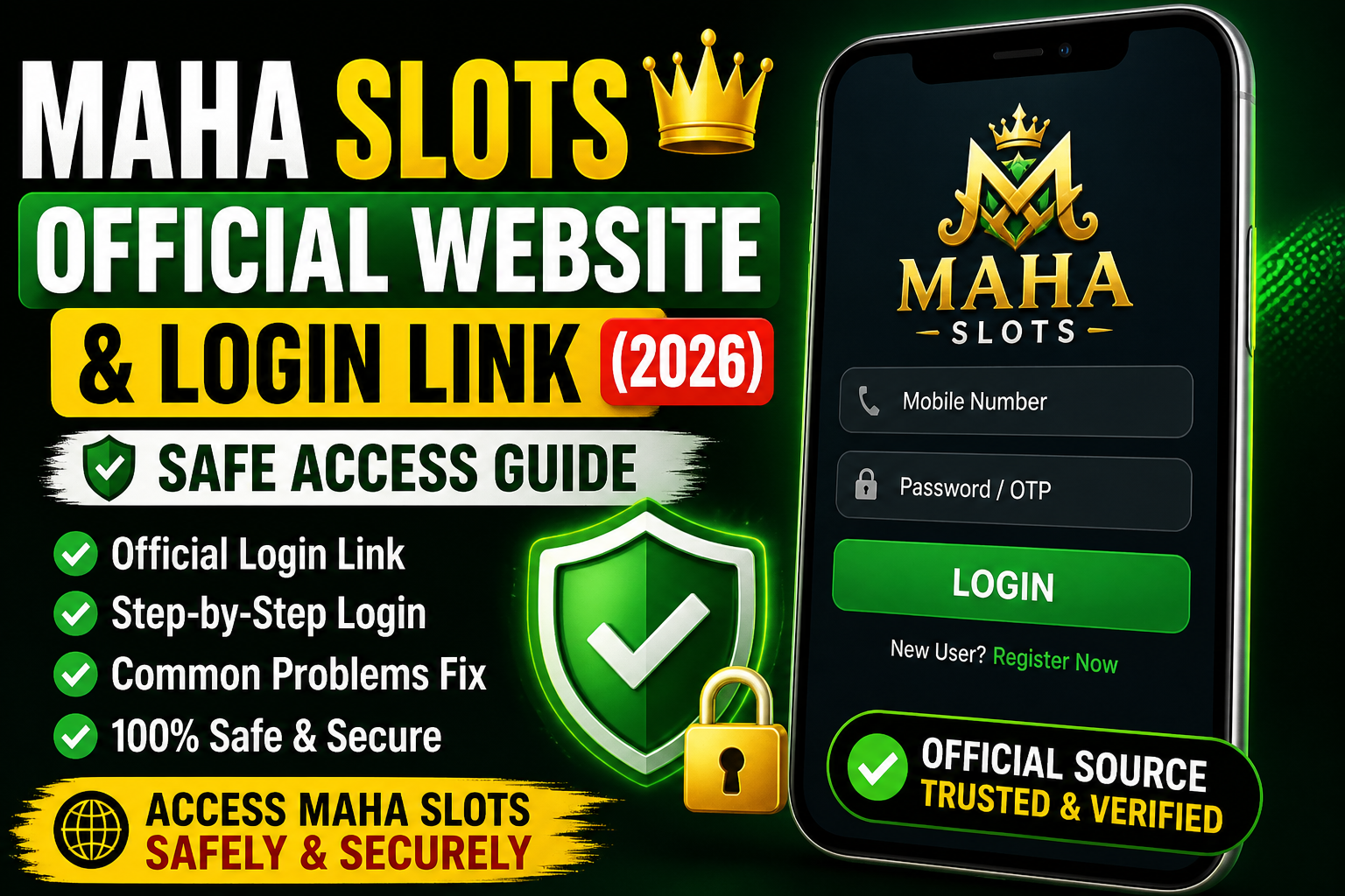 maha slots official website
